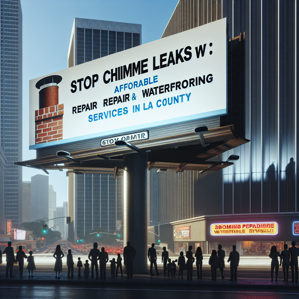 Stop Chimney Leaks Now: Affordable Repair & Waterproofing Services in LA County